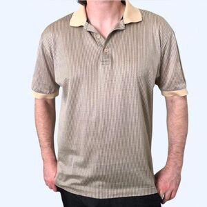 BOSS by Hugo Boss Men’s Beige Polo Shirt Size L